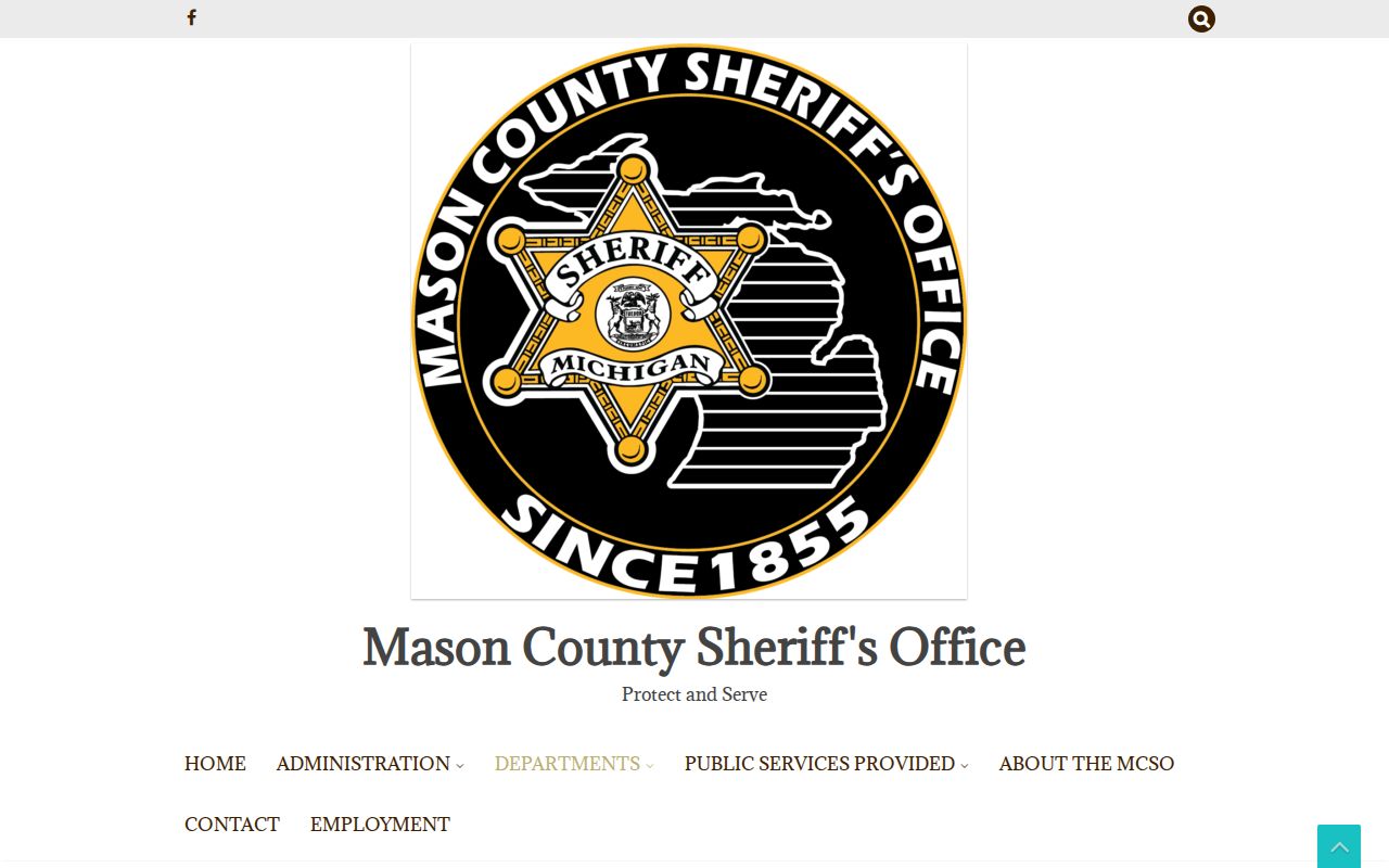 Official Mason County Sheriff jail information page